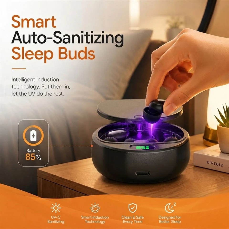 UV-C Sterilizing Sleep Earplug factory